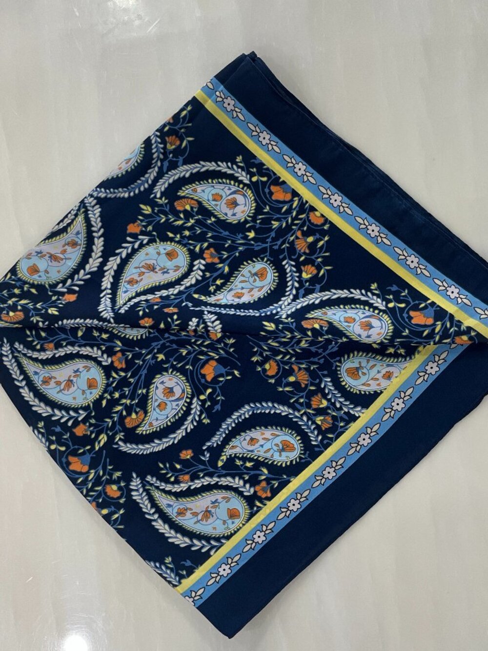 Silky Soft Square Scarf - 26.8" x 26.8" For Woman